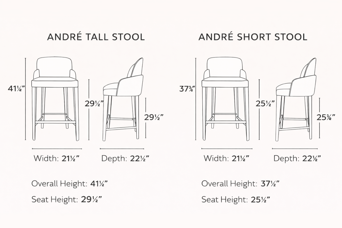 ANDRE Barstool