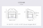 CEDAR Armchair - Image 10