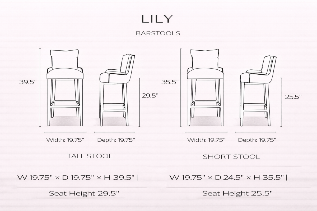 LILY Barstool