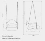 BART Swivel - Swing Chair - Image 4