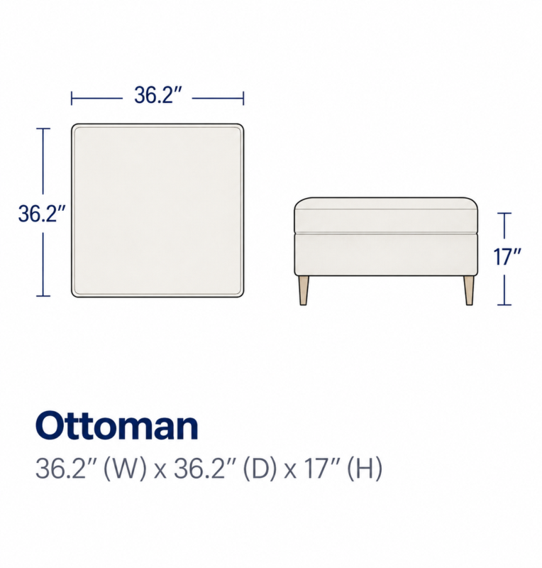 LOUIS Ottoman