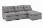NELLA Fixed Armless Chaise - Image 3