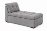 NELLA Fixed Armless Chaise - Image 2