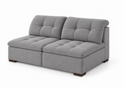 NELLA 2 Seater Armless