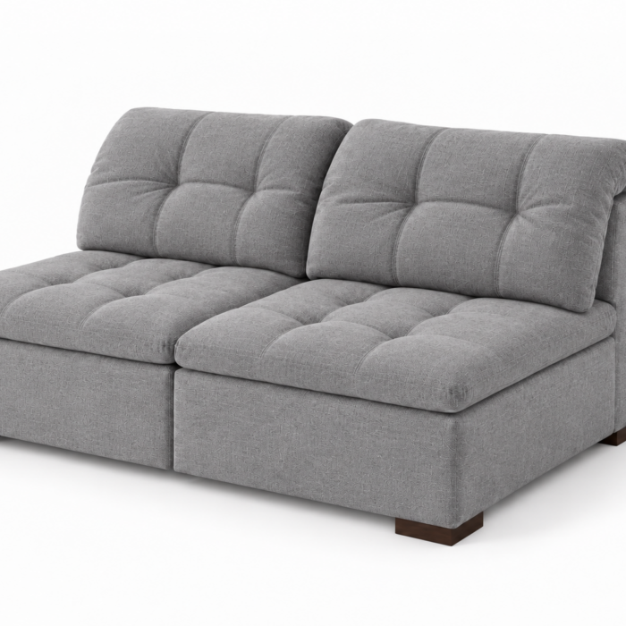 NELLA 2 Seater Armless