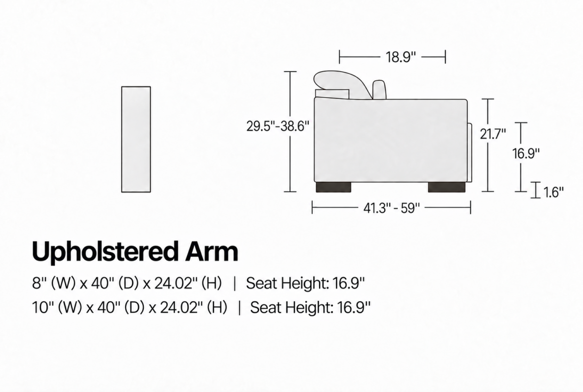 NASH Upholstered Arm