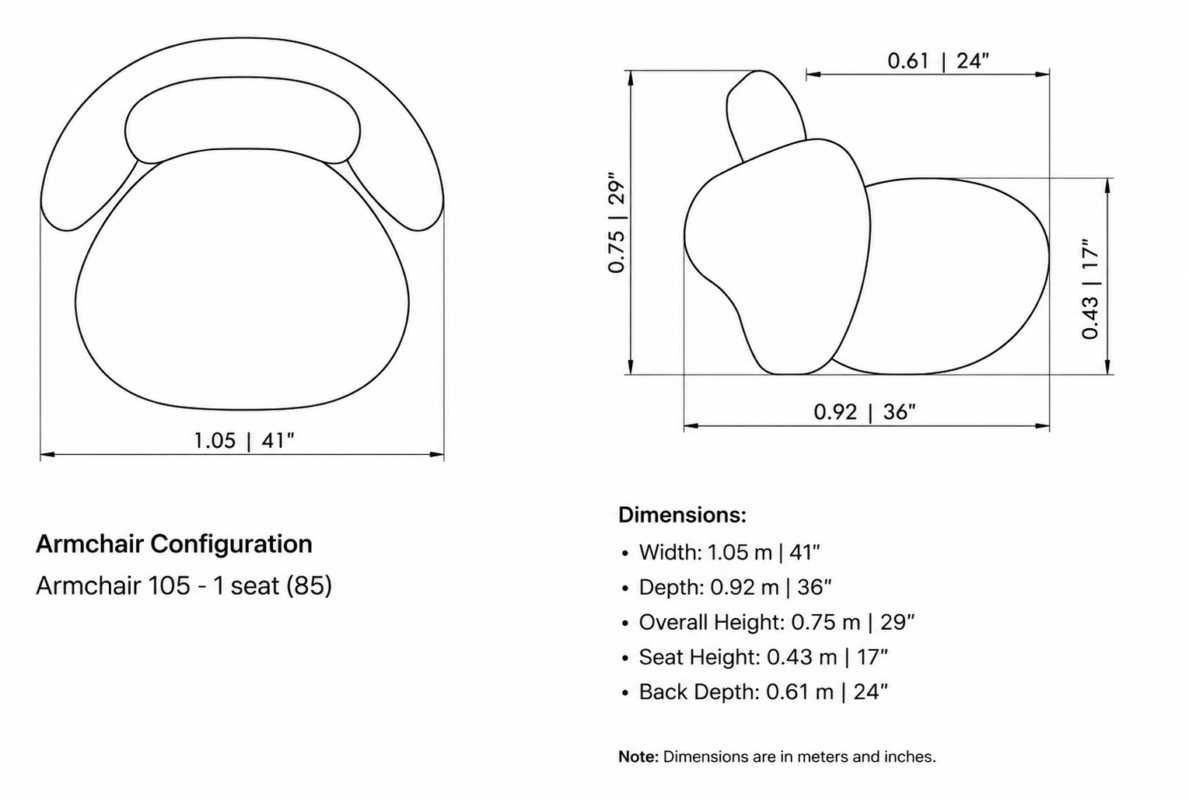 ROUND Lounge Chair