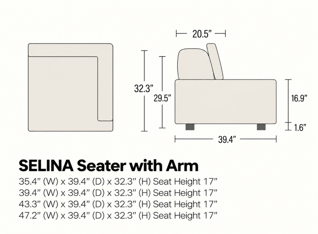 SELINA Corner Chaise