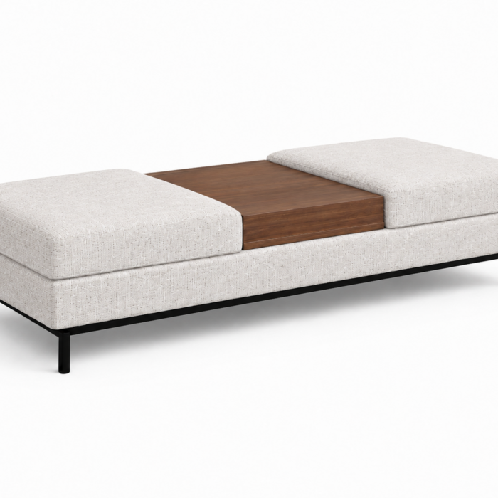 VIANA Backless Chaise