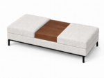 VIANA Backless Chaise - Image 3