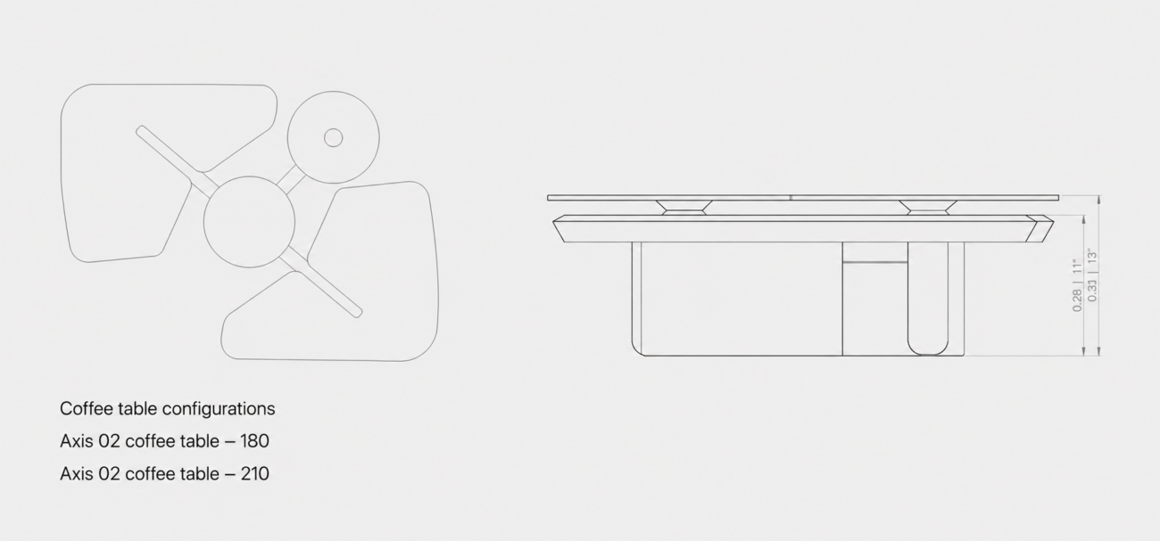 ZENARI Coffee Table
