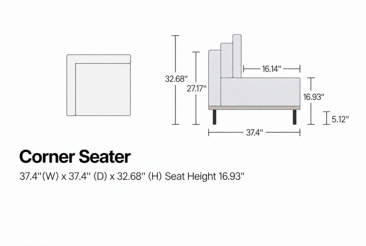 ZURI Corner Seater