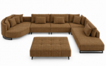 ALEXANDER Rounded Corner Chaise - Image 3