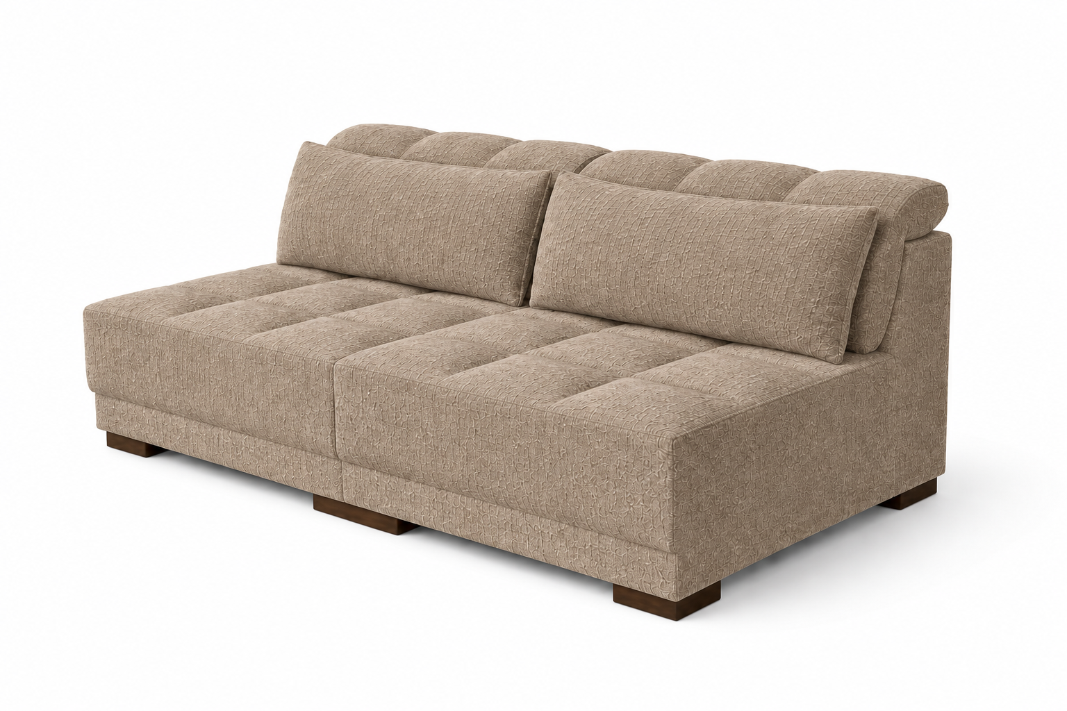 ella 2 ELLA 2 Seater Armless - Image 1
