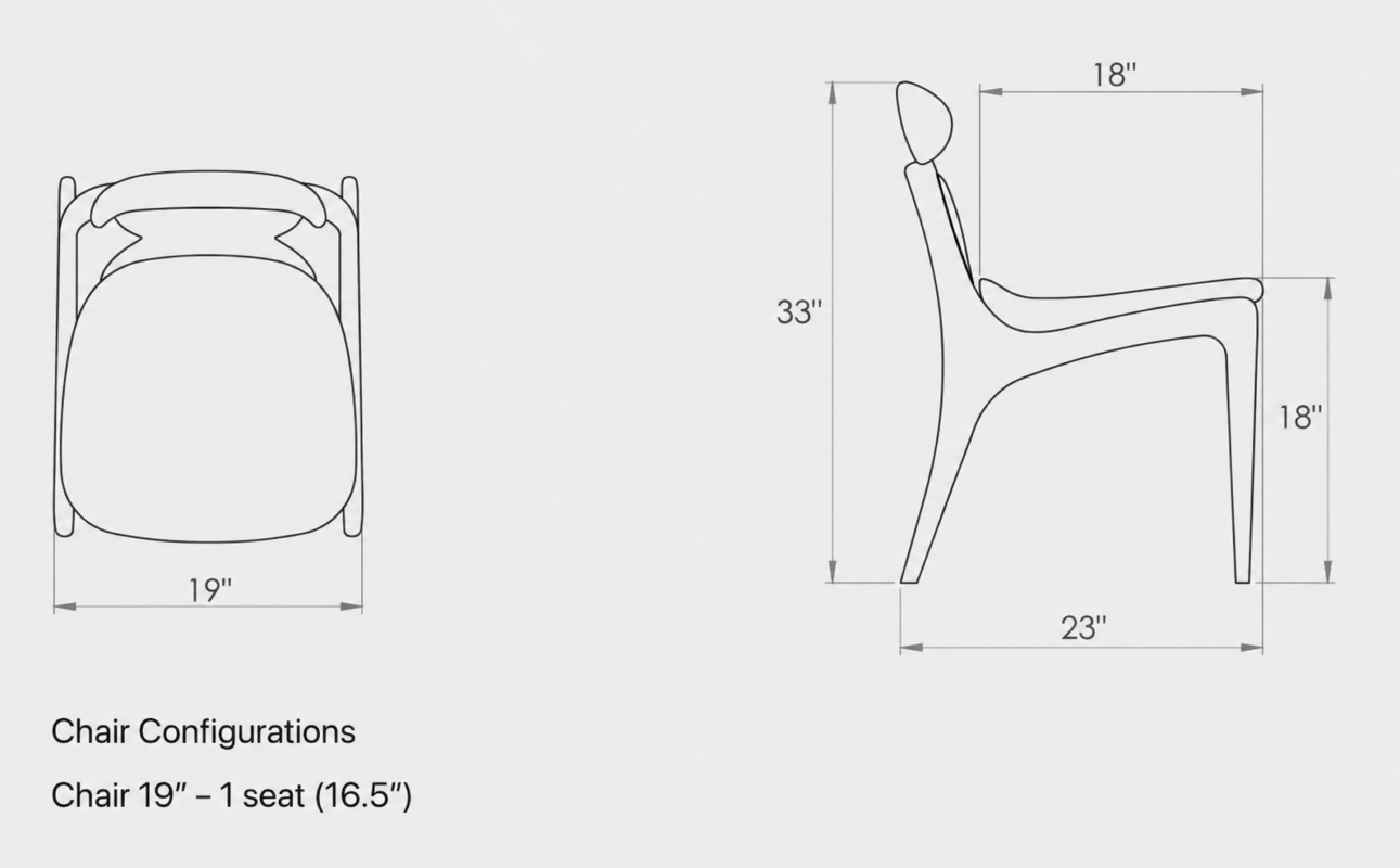 EMBER Soft Neck Dining Chair