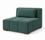 HUNTER Fixed Armless Seater