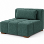 HUNTER Fixed Armless Seater