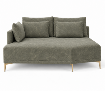 LOUIS Angled Chaise with Arm
