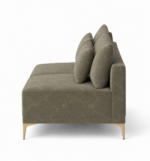 LOUIS 2 Seater Armless - Image 3