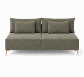 LOUIS 2 Seater Armless