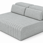 NASH 2 Seater Armless