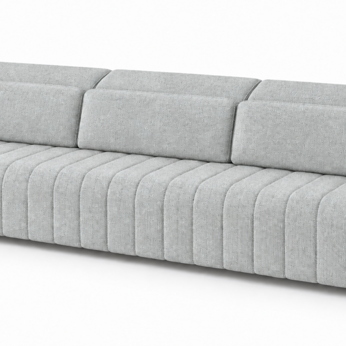 NASH 2 Seater Armless