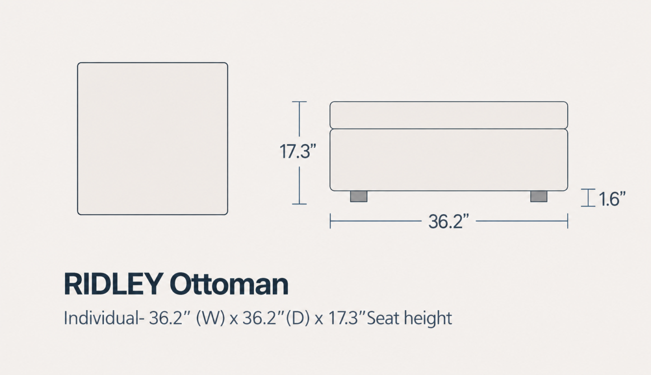 RIDLEY Ottoman