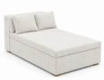 VENICE Retractable Armless Chaise - Image 3