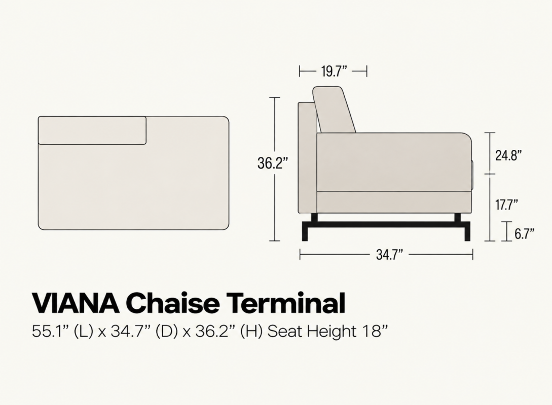 VIANA Chaise