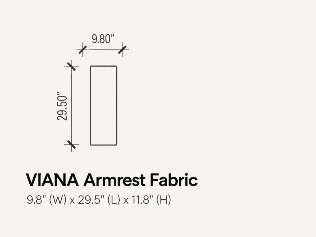 VIANA Upholstered Arm