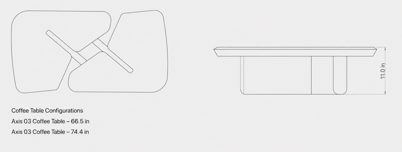 VIRELLI Coffee Table