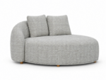 WILLIAM Rounded Chaise