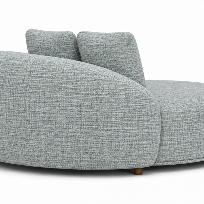 WILLIAM Rounded Chaise