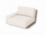 BALVANO Seater with 1 Wide Arm and Manual Recliner