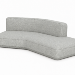 CHELSA 1 Seater Angled with Ottoman End