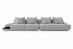 CHELSA Sofa with 1 Arm and Table - Image 4
