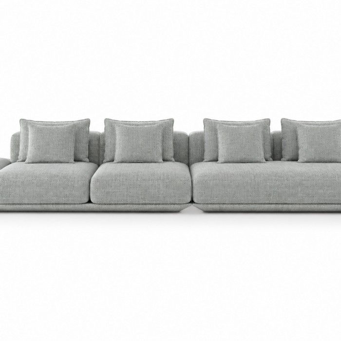 CHELSA 1 Seater Angled with Ottoman End