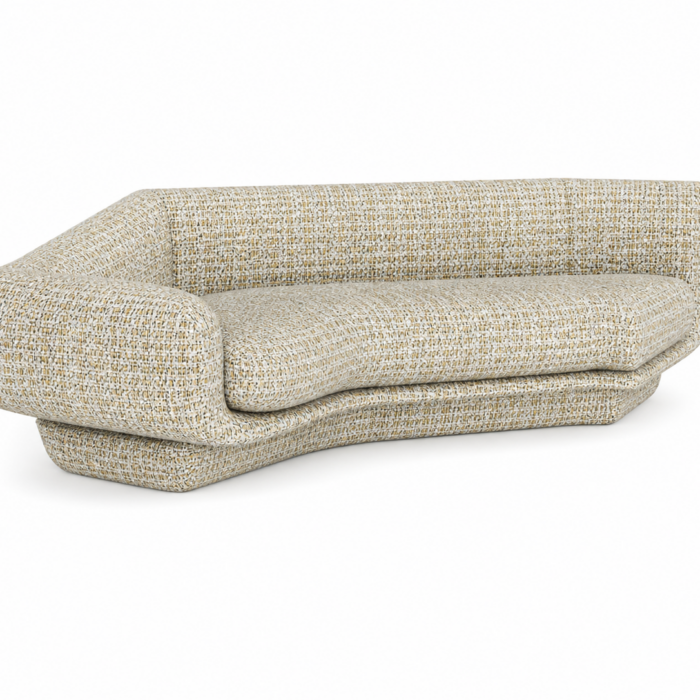 CYLUS Seater Curved with 1 Arm and Angled End