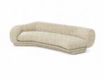 CYLUS Curved Seater with 1 Arm and Straight End