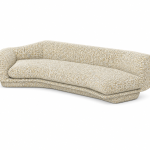CYLUS Curved Seater with 1 Arm and Straight End