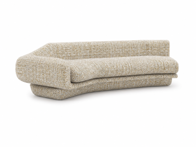 CYLUS Curved Seater with Straight End