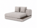 HOLLOW Chaise with Arm and Table