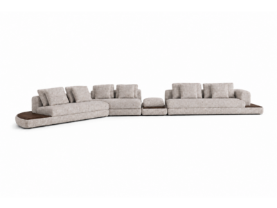 HOLLOW Chaise with Arm and Table