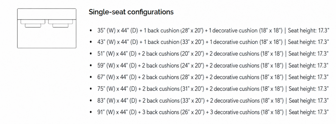 HOLLOW Seater