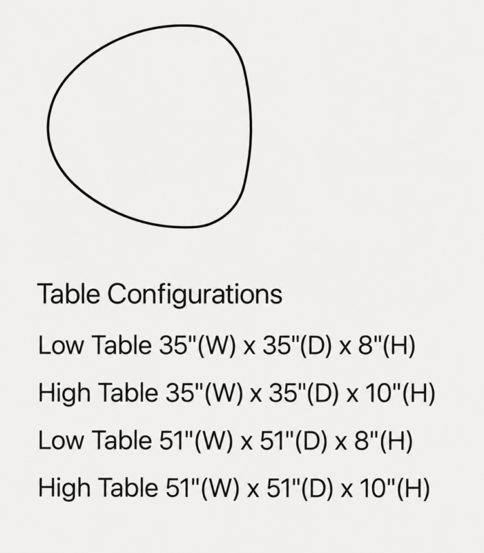 HUGGLE Table