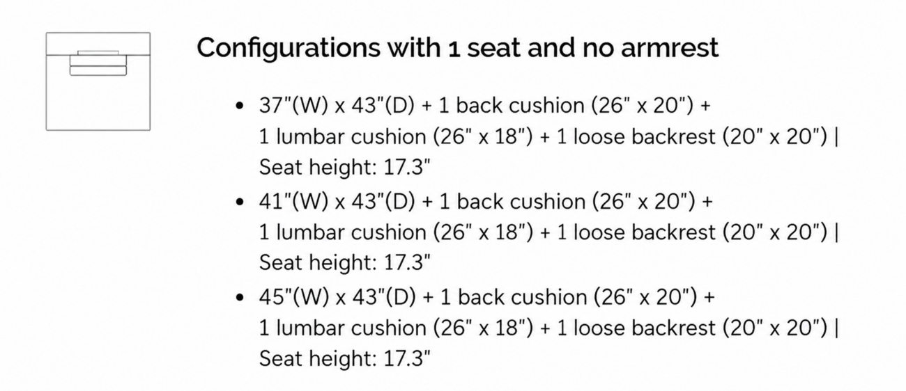 LONDON Seater