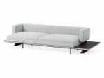 LONDON Sofa with High Arms and Table