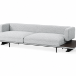 LONDON Sofa with High Arms and Table