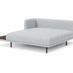 LONDON Chaise with High Arm and Table