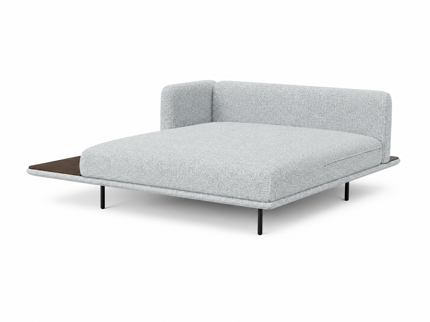 London - Module 4 (1) LONDON Chaise with High Arm and Table - Image 1